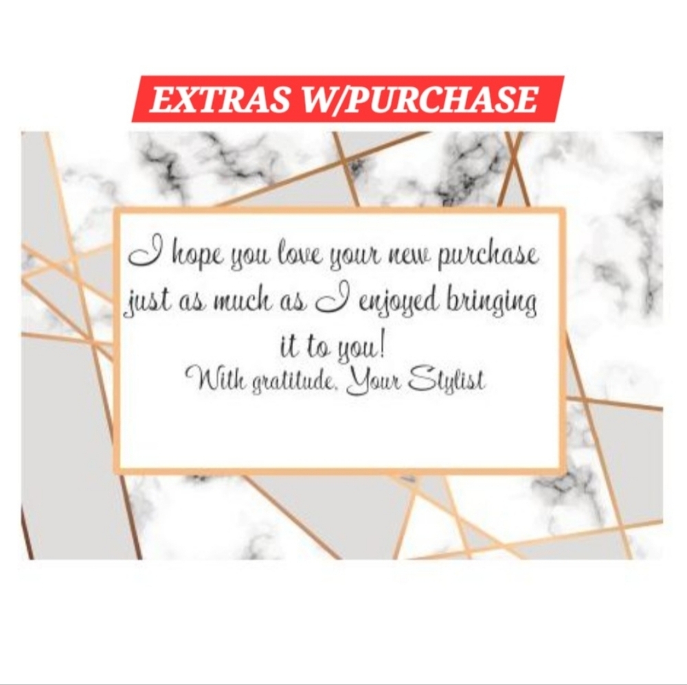 25ct. Marble Like 4x6 Thank You Cards-Bonus 3 Random Polys      ✨️PRICE FIRM✨️